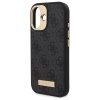 Guess GUHMP16SU4GPRK iPhone 16 6.1 czarny/black hardcase 4G Logo Plate MagSafe